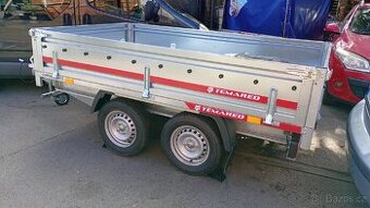 Pronájem sklápěcího vozíku 750 kg – dvounápravový přívěs