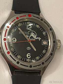 Hodinky Vostok Amfibia, voděodolne 200m, mechanické natahova