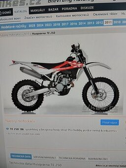Husqvarna TE 250 enduro