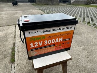 LiFePo4 baterie 12V 300Ah - s mobilní aplikací