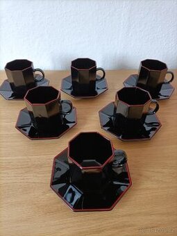 Kávová souprava,retro, ARCOROC,FRANCE