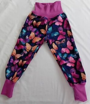 Softshellové kalhoty  motýlci /velikost 98/