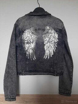 Dámská džínová bunda S