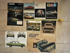 Retro plakáty různých starých vozů ze 70. let, levně - 1