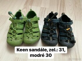 Sandály Keen 30 a 31 i pro dvojčata