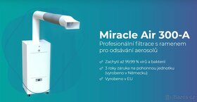 Profesionální odsávač / čistička vzduchu s HEPA - MiracleAir