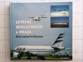 KNIHA - Letecké společnosti v Praze, historie létání - 1