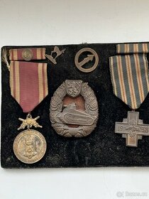 Odznaky Medaile, památka po vojákovi