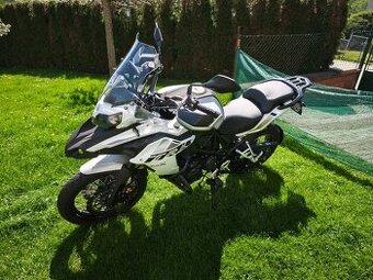 Benelli TRK 502 X (2020) nová ,6300 km,35 kW-A2, po servisu