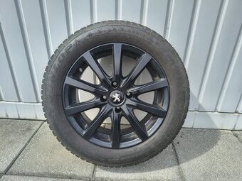 ALU kola Peugeot 16" 4x108 + pneu 215/55 R16