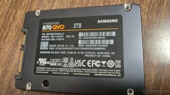 SSD disk 2.5" Samsung 870 QVO 2TB