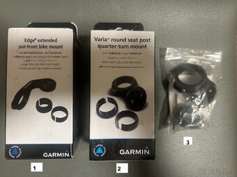 Prodám nové držáky na Garmin Edge a Garmin Varia - 1