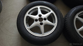 99% letní ALU kola 14" 4x100 Renault Clio, Thalia
