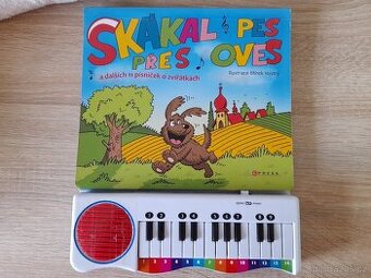 Hudební knížka Skákal pes