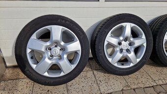 Orig. kola Opel 5x110, letní pneu 205/55R16