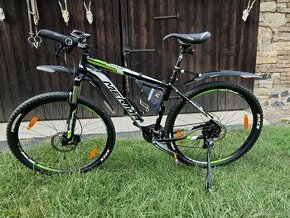 Horské kolo Merida Big Nine 300 19" černo zeleno bílá