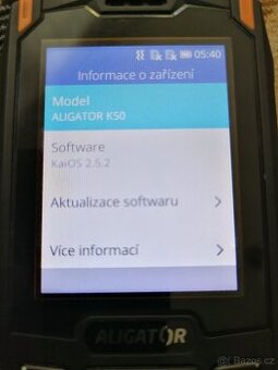 Odolný mobil Aligátor K50 extreme