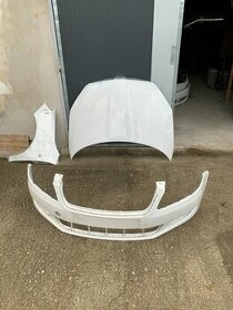 predek skoda fabia II facelift bily
