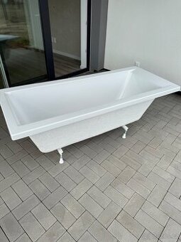 Vana 1700 x 700 mm, akrylátová, bílá, CLIVIA TOP DESIGN PLUS