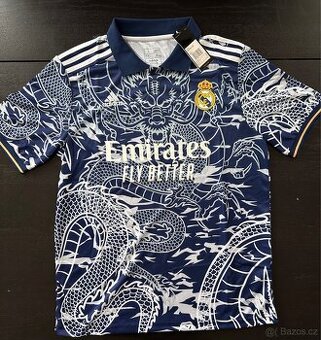 Fotbalový dres Real Madrid blue dragon - 1
