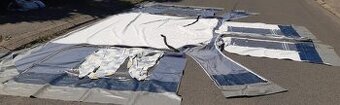Stanová předsíň+přídavná boční místnost,pro karavan cca 3,6m