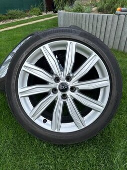 Kola audi r19 5x112 8J + zimní pneu continental 245/45/r19