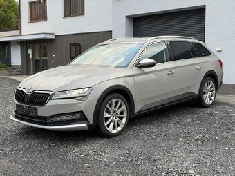 ŠKODA SUPERB SCOUT 4x4 2.0TDI 147 KW WEBASTO TAŽNÉ m2023