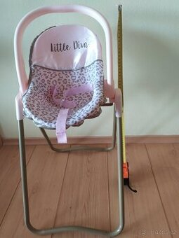 Jídelní židlička pro panenky Little Diva