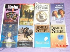 Prodám mix literatura pro ženy/ detektivky/dobrodružné