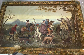 Monumentální malba z bývalého majetku šlechtické rodiny Solm