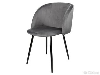 Livarno Sametové polstrované křeslo