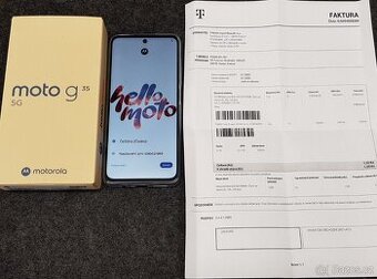 mobil Motorola Moto G35 5G 4GB/256GB, nepoužívaný, zár.7/27