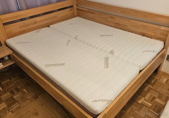 2 ks - Matrace zdrav. stř. tuhá 80x200 cm