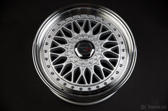 Alu kola 16" 4x100/108 Riccardo silver/gold