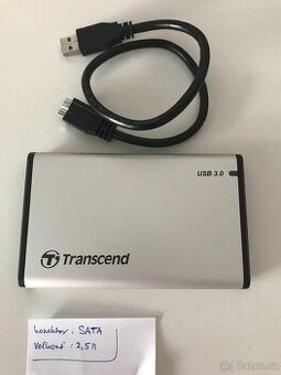 TRANSCEND externý hliníkový rám HDD StoreJet 25S3