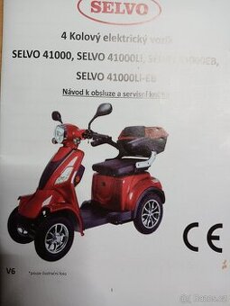 Elektrický vozík pro seniory