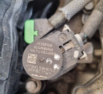 Vstřikovače 2.0bluehdi,15-19,DELPHI 9674984080