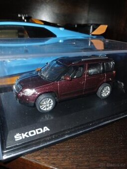 Skoda yeti před fl abrex 1:43