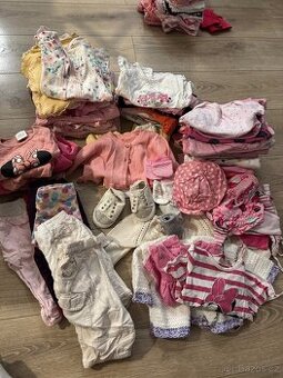 Obrovský balík věcí pro holčičku vel 50-68
