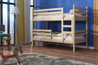 NOVÁ patrová postel palanda MASIV BOROVICE