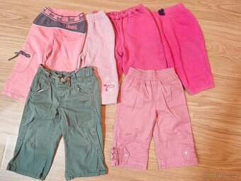 Kalhoty, tepláky vel. 80 9 - 12 měsíců