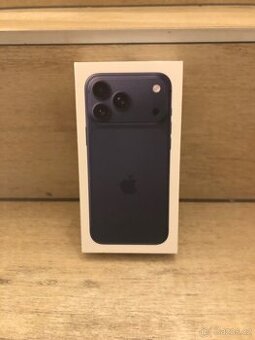 Nový iPhone 17 pro Max 256 gb modrý