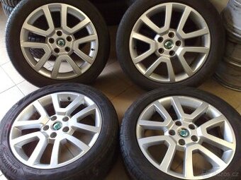 alu kola skoda 5x112 r17 original škoda yeti 225/50/17