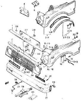 Karosérie Suzuki samurai - 1