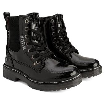 Šněrovací polokozačky Mustang vel.37