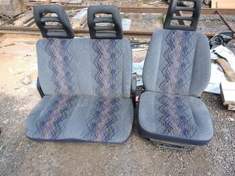 Sedačky Fiat Ducáto nově očalouněné