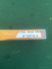 Fréza s hrotem V-Tip 6mm