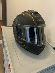 přilba N918 BLOOM, NOX (černá matná, bronzová)