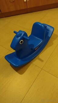 Houpací koník modrý