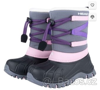 Zimní boty a bufy, velikosti od 32 do 34, kluk i holka